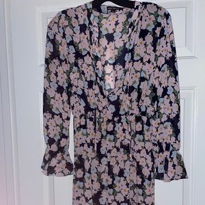 J.crew,spring time flower dress